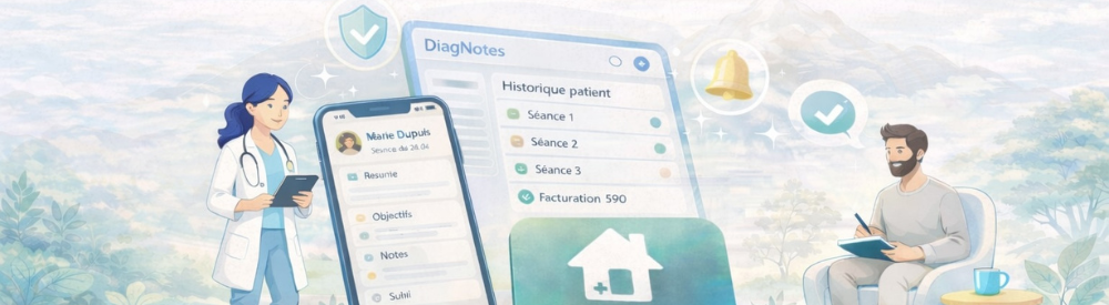 Installer DiagNotes sur son mobile : votre assistant clinique toujours à portée de main
