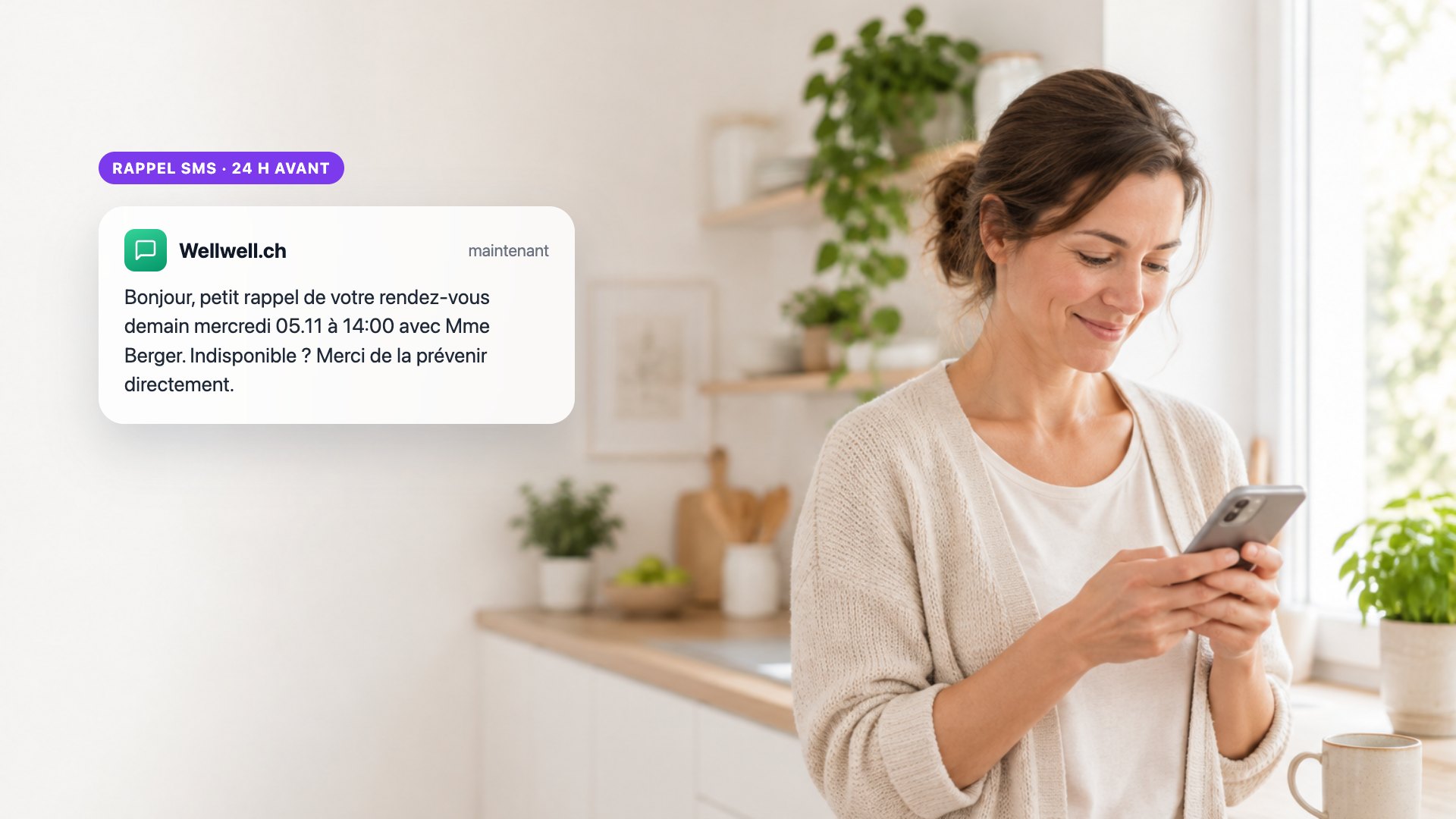 Rappels de rendez-vous par SMS : moins d'oublis au cabinet